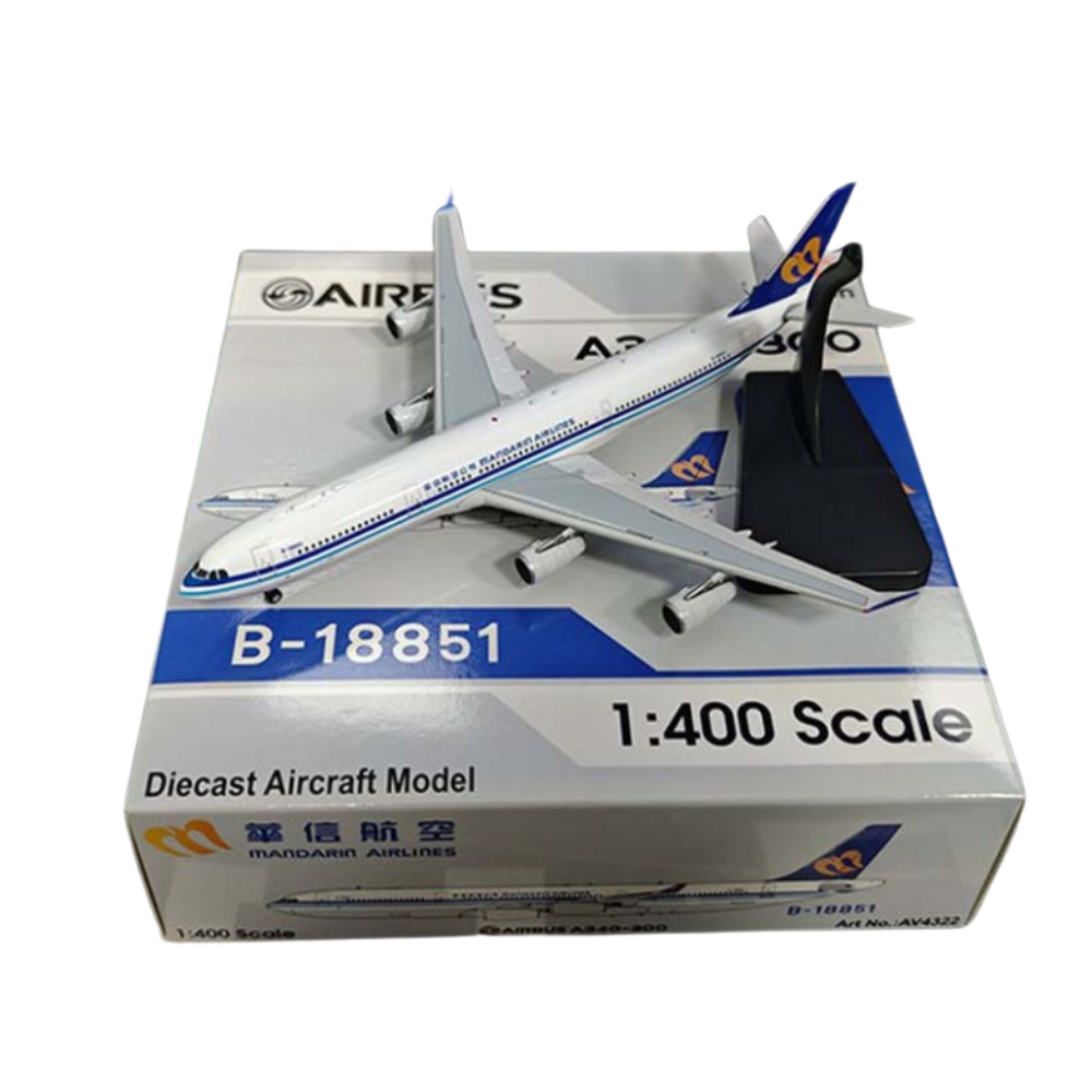 RBF 現貨 AV 1/400 Mandarin Airlines A340-313 AV4322 全球免運 Free Shipping Worldwide