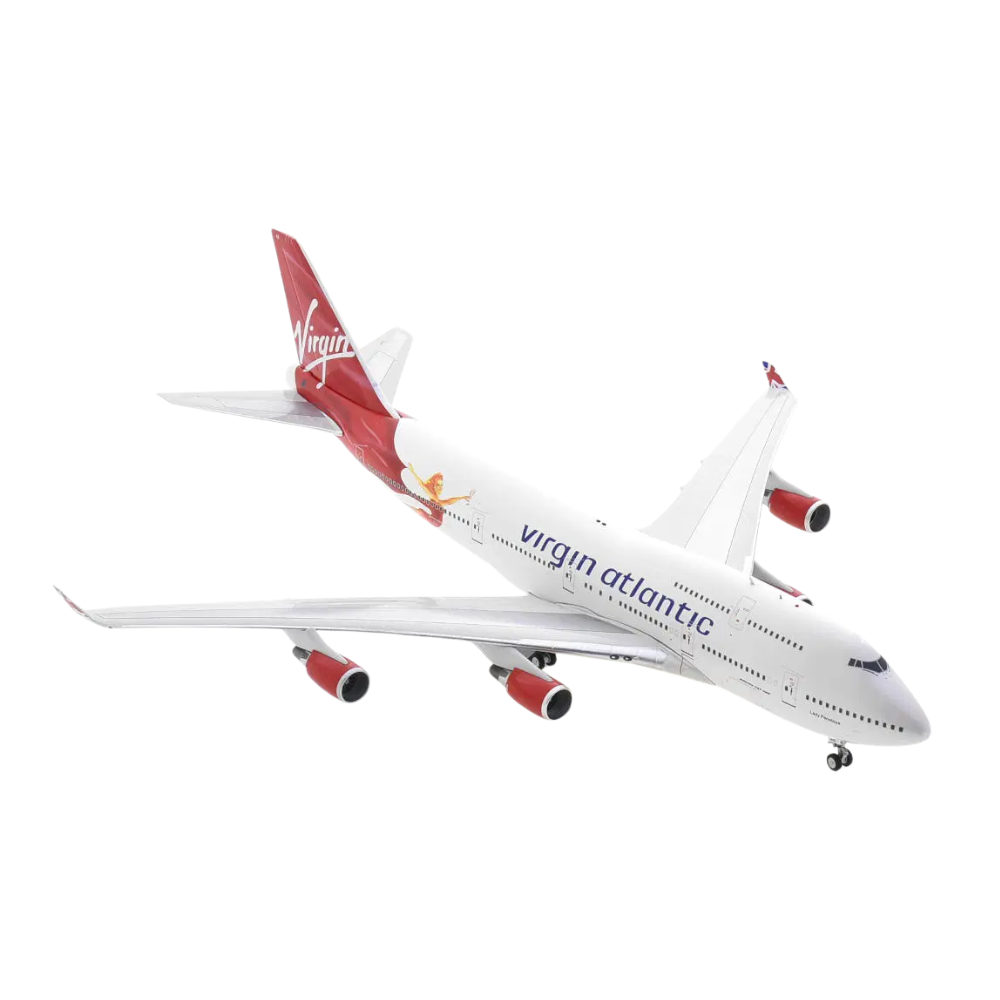 RBF現貨 IF 金屬 1:200 Virgin Atlantic 747-4Q8 G-VFAB B-744-VR-FAB *kostenloser Versand* 球免運費