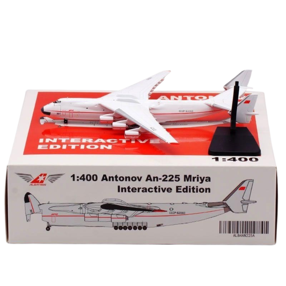 RBF現貨 ALB 金屬 1:400 AN225 CCCP-82060 Interactive ALB4AN225A *free shipping* 全球免運費