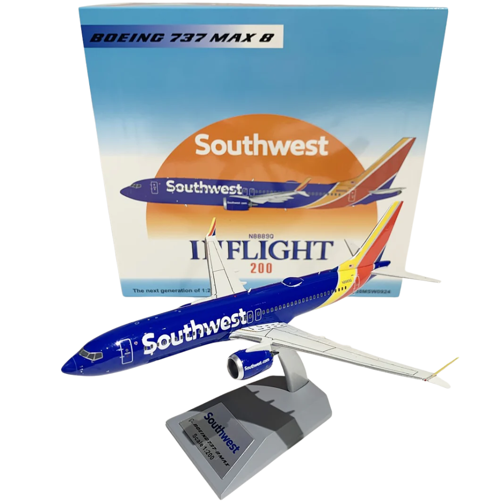 RBF スポット IF メタル 1:200 サウスウエストライン 737-8 MAX N888 IF738MSW0924 *送料無料* 世界中送料無料