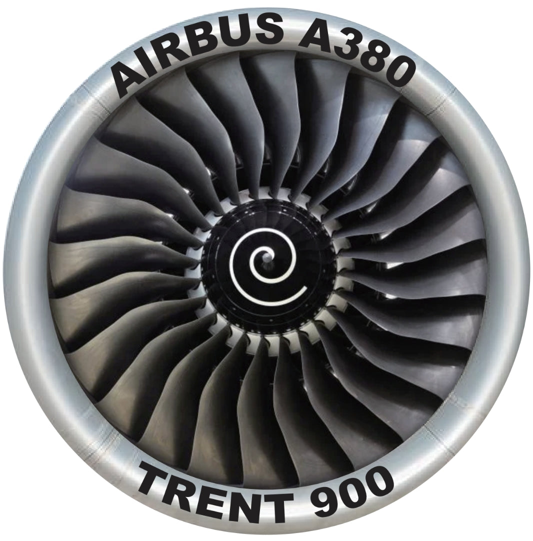 RBF現貨  A380 TRENT 900 STICKER 10CM 貼紙 S-C-380TRENT900 *free shipping* 全球免運費