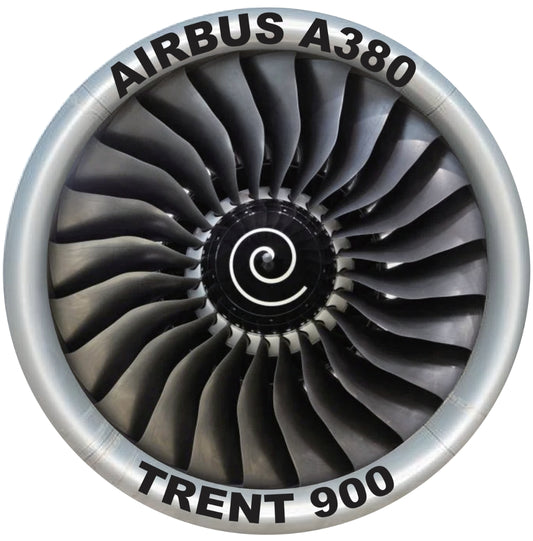 RBF現貨  A380 TRENT 900 STICKER 10CM 貼紙 S-C-380TRENT900 *free shipping* 全球免運費