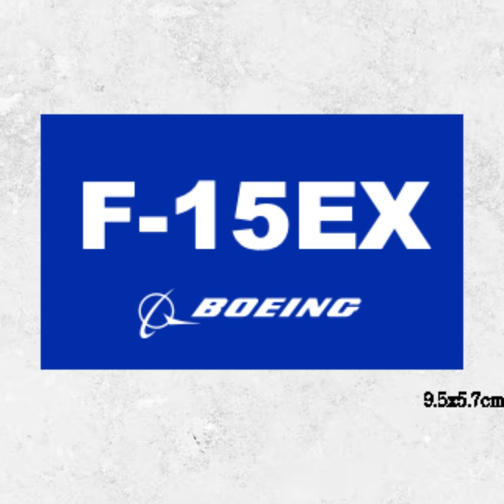 RBF 現貨 F-15EX STICKER 9.5x5.7cm 貼紙 S-F15EX 全球免運 Free Shipping Worldwide