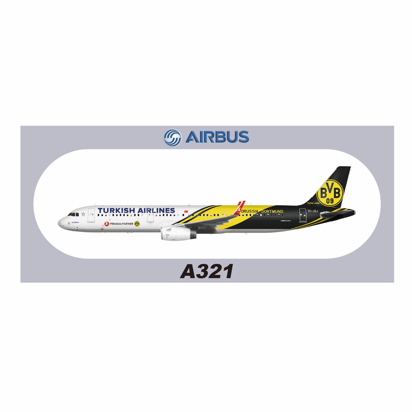 RBF現貨  TURKISH A321 20x8.8CM STICKER 貼紙 S-R-321-JSJ *free shipping* 全球免運費