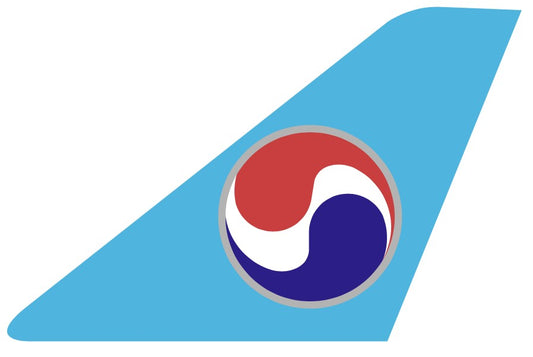 RBF現貨  KOREAN AIR 10CM STICKER 貼紙 S-T-KA *free shipping* 全球免運費