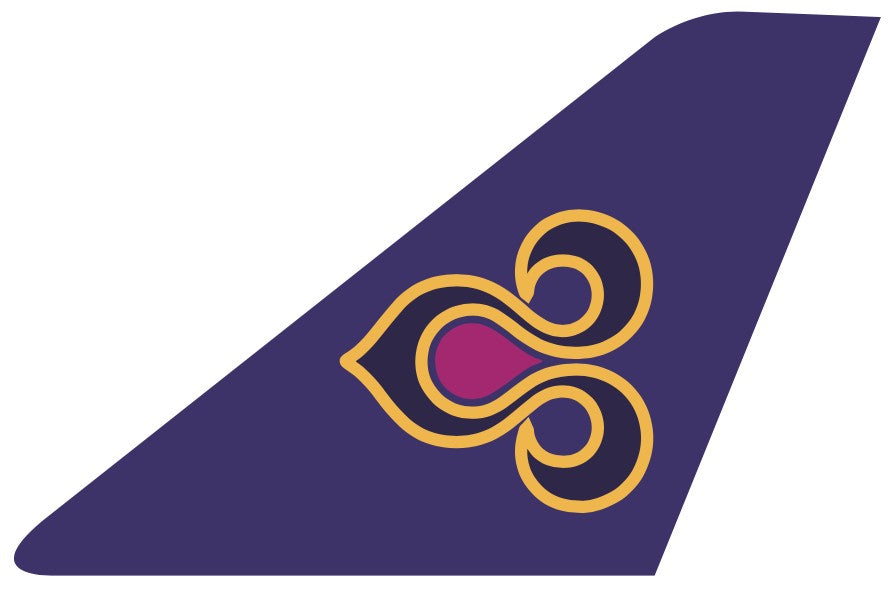 RBF現貨  THAI AIRWAYS 10CM STICKER 貼紙 S-T-TH *free shipping* 全球免運費