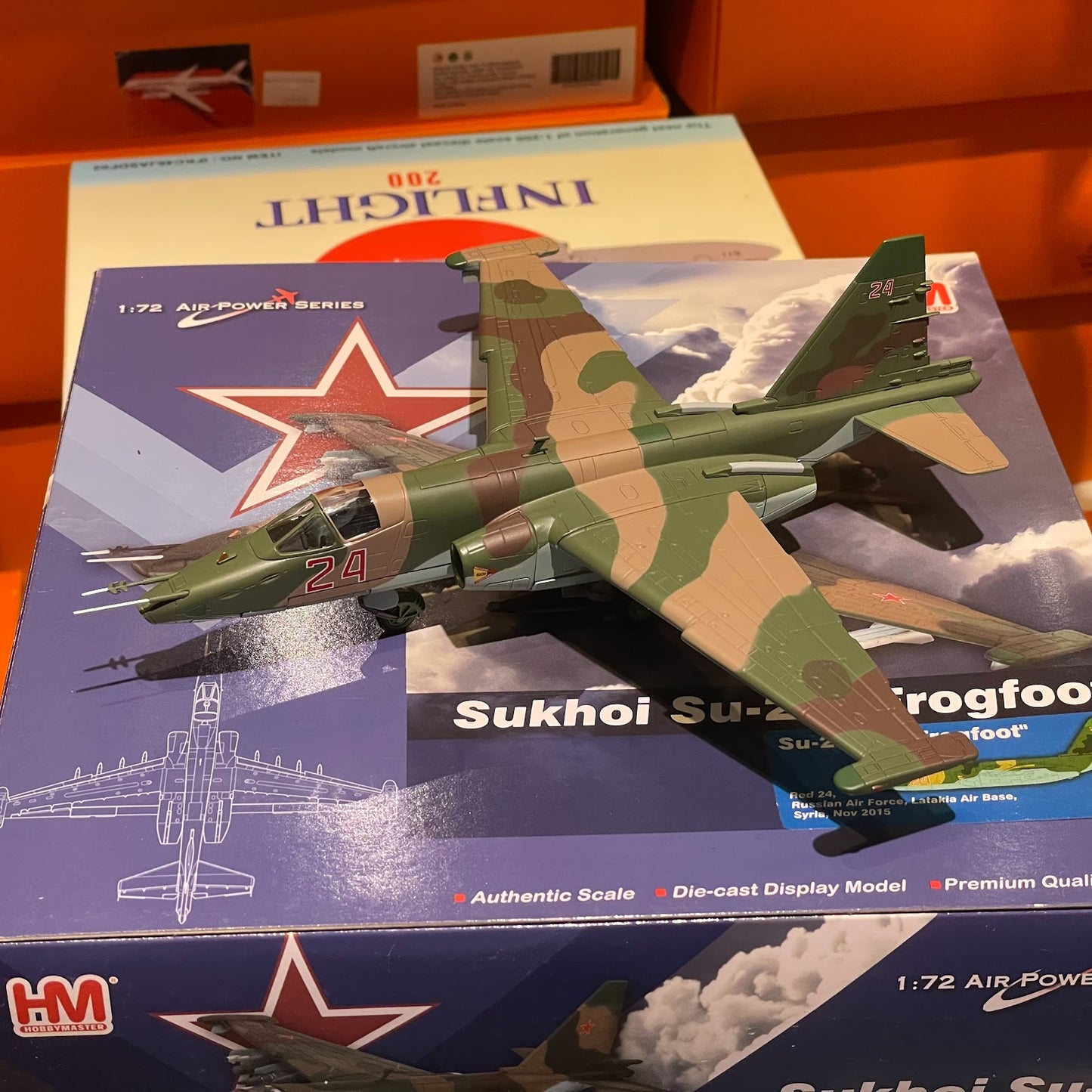 RBF絕版 HM 金屬 1:72 Su-25 SM Frogfoot HA6101 *free shipping* 全球免運費
