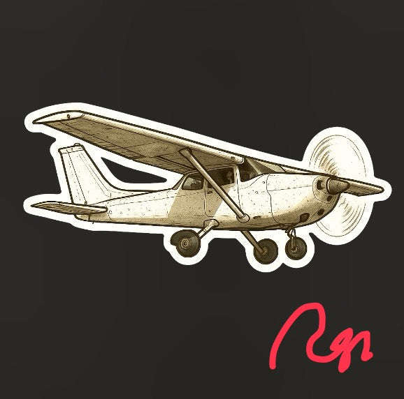 RBF現貨  C172 10CM STICKER 貼紙 S10-C172 *free shipping* 全球免運費