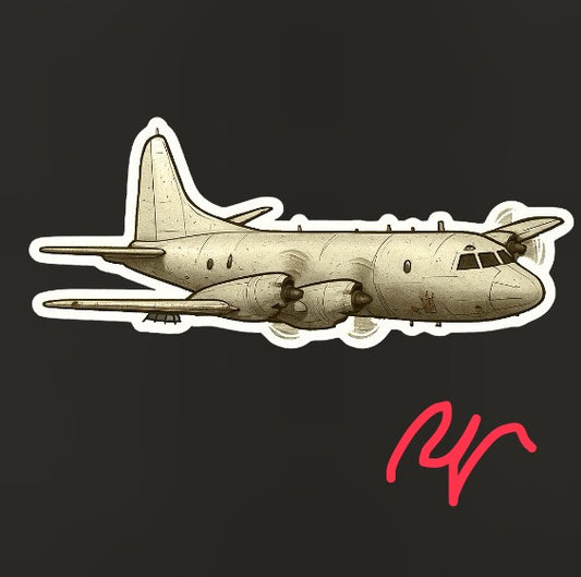 RBF現貨  P-3 10CM STICKER 貼紙 S10-P3 *free shipping* 全球免運費