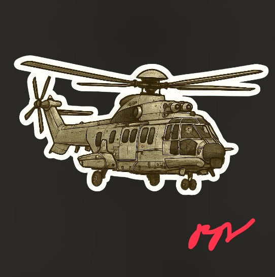 RBF現貨  EC-225 10CM STICKER 貼紙 S10-EC225 *free shipping* 全球免運費