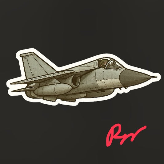 RBF現貨  F-111 10CM STICKER 貼紙 S10-F111 *free shipping* 全球免運費