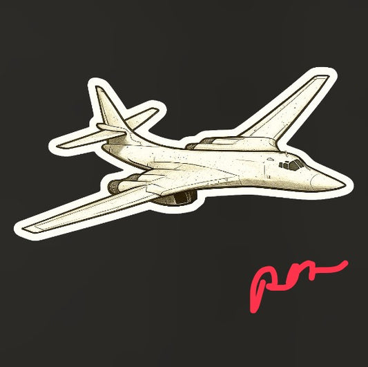 RBF現貨  TU-160 10CM STICKER 貼紙 S10-TU160 *free shipping* 全球免運費