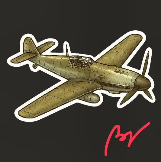 RBF在庫あり BF109 10CM ステッカー S10-BF109 *送料無料* 全国送料無料