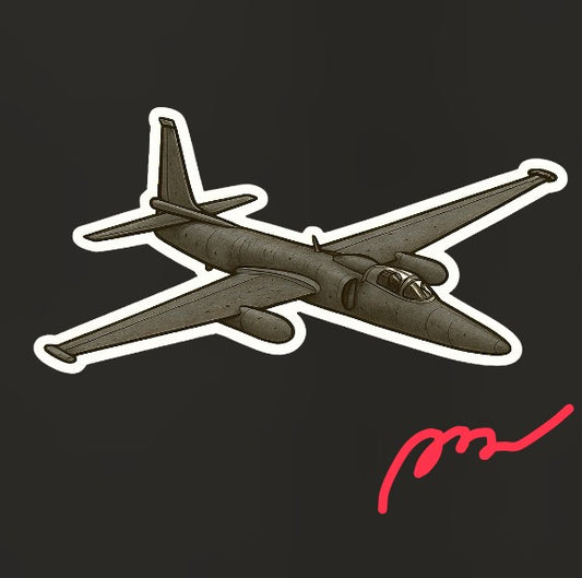 RBF現貨  U-2 10CM STICKER 貼紙 S10-U2 *free shipping* 全球免運費