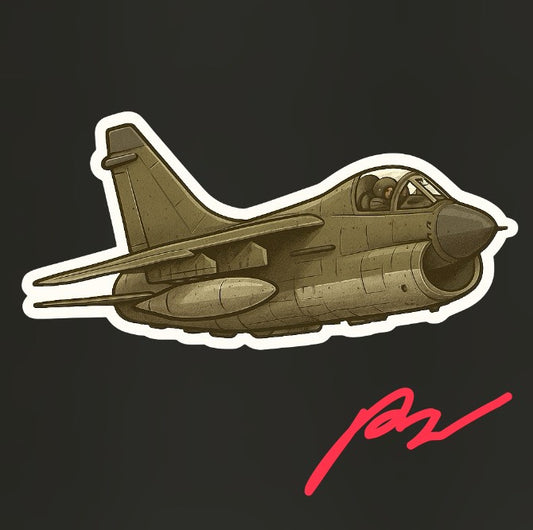 RBF現貨  A-7 10CM STICKER 貼紙 S10-A7 *free shipping* 全球免運費