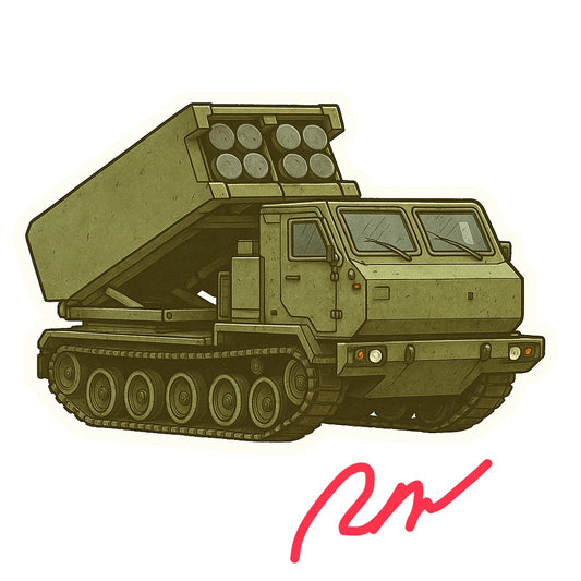 RBF現貨  M270 10CM STICKER 貼紙 S10-M270 *free shipping* 全球免運費