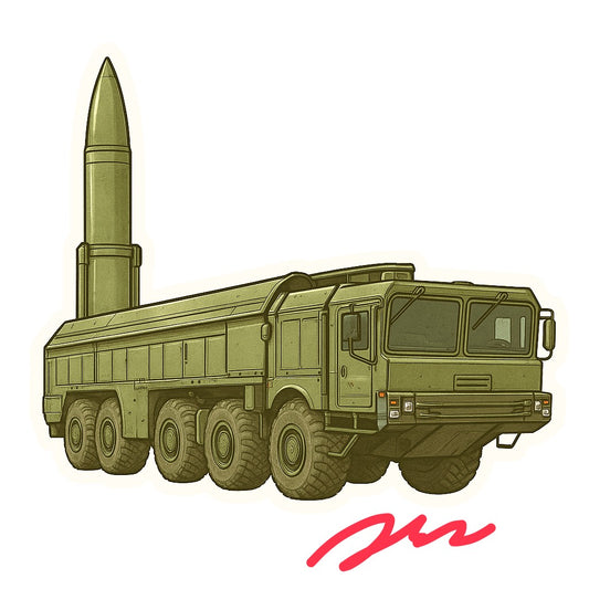 RBF現貨  9K720 10CM STICKER 貼紙 S10-9K720 *free shipping* 全球免運費