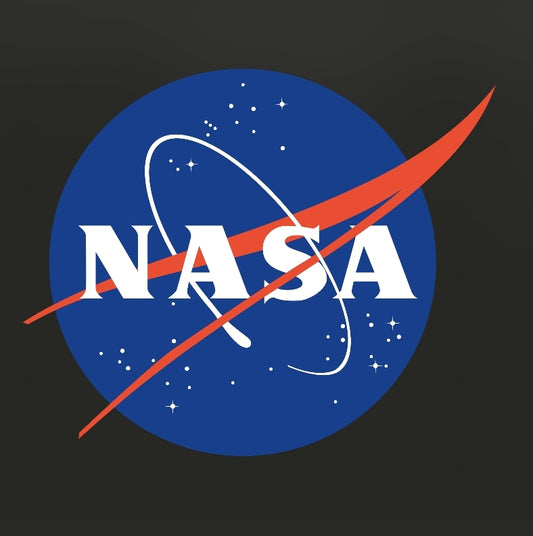 RBF現貨  NASA 10CM STICKER 貼紙 S-NASA *free shipping* 全球免運費