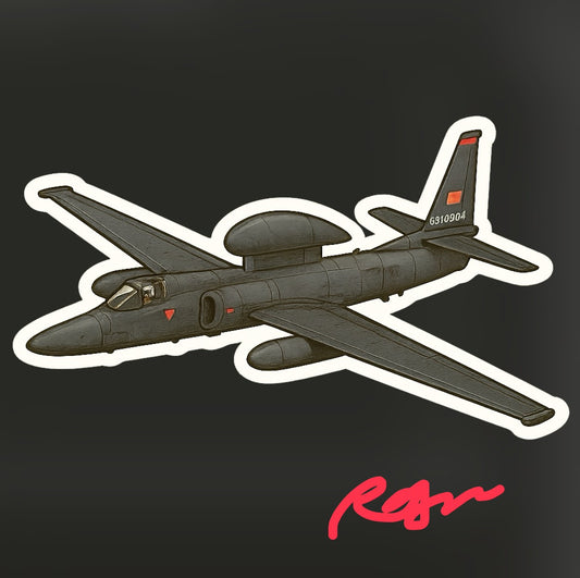 RBF現貨  U-2R 10CM STICKER 貼紙 S10-U2R *free shipping* 全球免運費