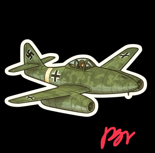 RBF現貨  Me 262 10CM STICKER 貼紙 S10-ME262 *free shipping* 全球免運費