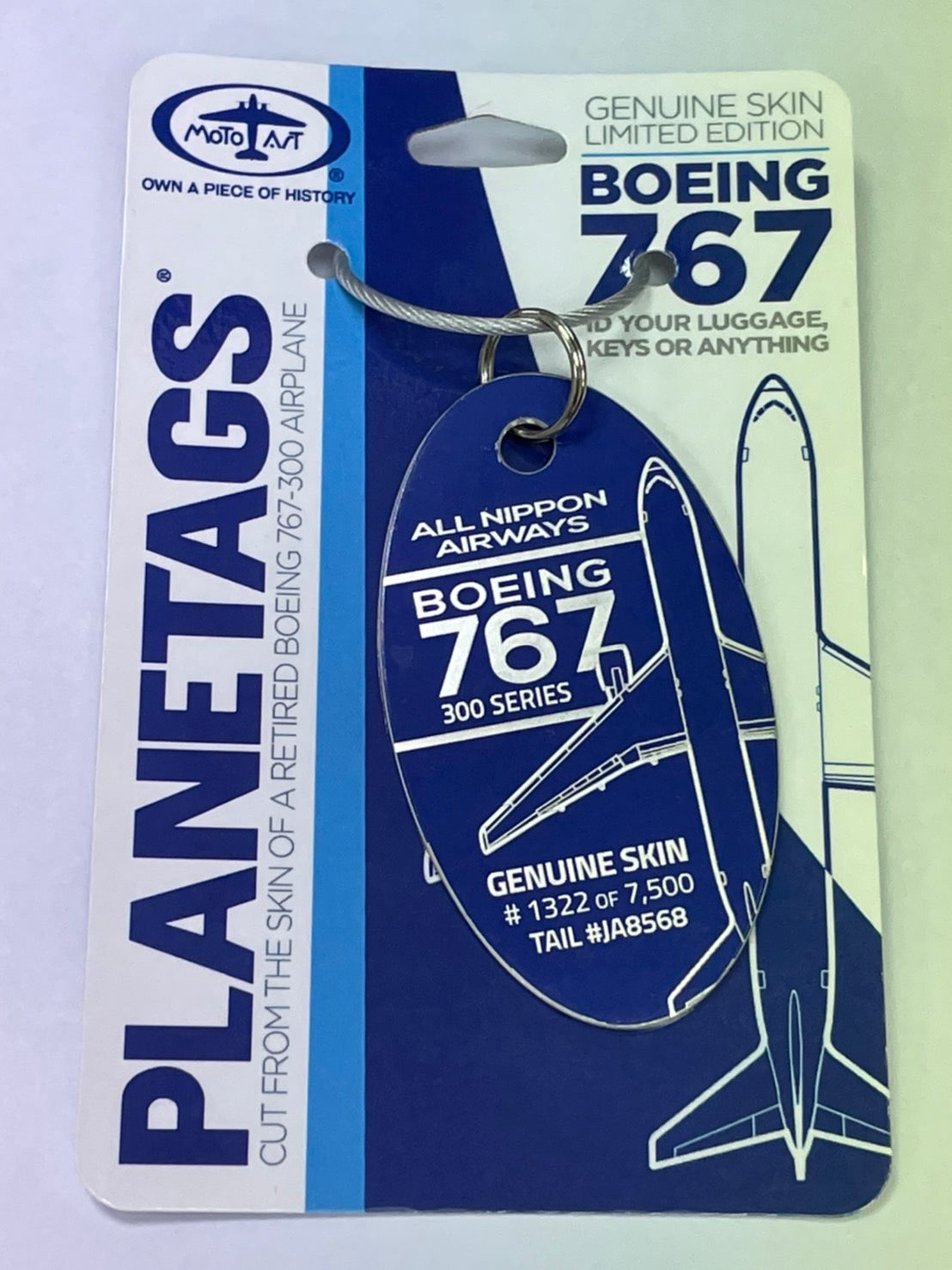 RBF絕版   PLANETAG ANA 767 JA8568 763961286363 *free shipping* 全球免運費