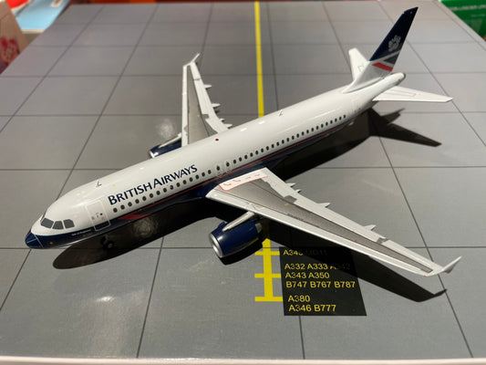 RBF絕版 JC 金屬 1:200 BRITISH A320 G-BUSI EW2320006 *free shipping* 全球免運費