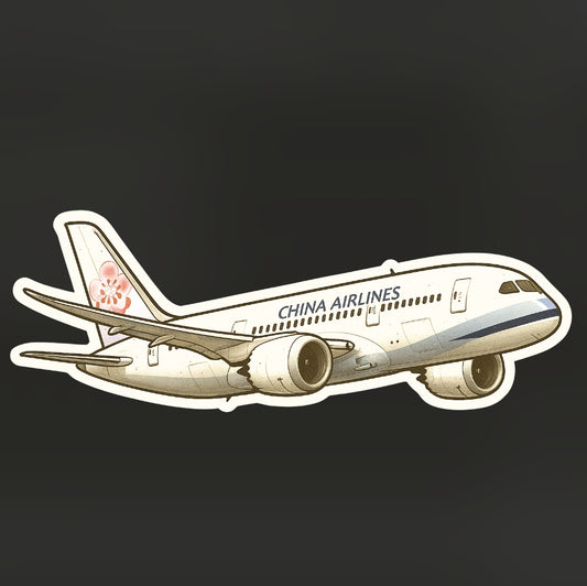 RBF 在庫あり チャイナ エアライン 787 10CM ステッカー S10-CI789 *送料無料* 世界中送料無料