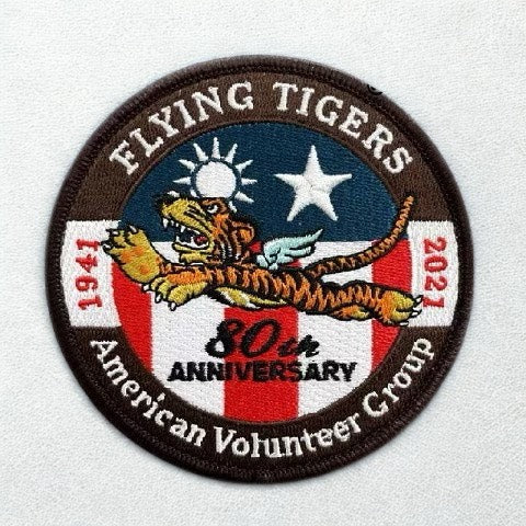 RBF現貨  Flying Tigers Patch 臂章 ARM-FTAVC *free shipping* 全球免運費