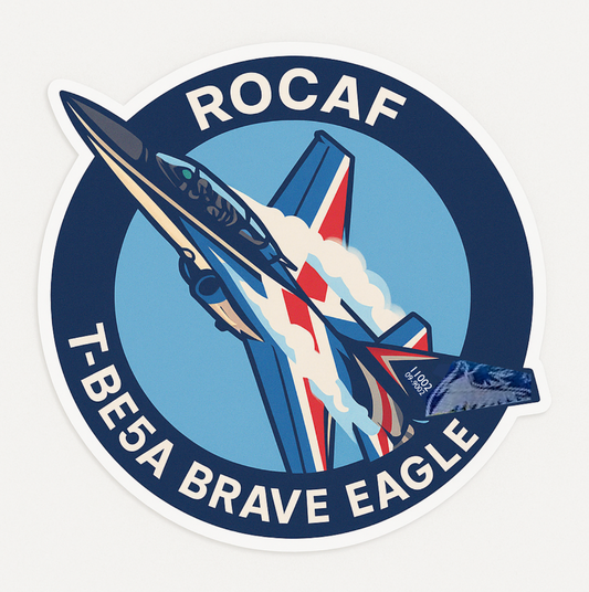 RBF ROCAF T-BE5A 10CM ステッカー S10-TBE（在庫あり）*送料無料*（世界中送料無料）