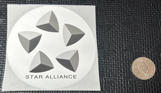 RBF現貨   STAR ALLIANCE STICKER 貼紙 S30-SA *free shipping* 全球免運費