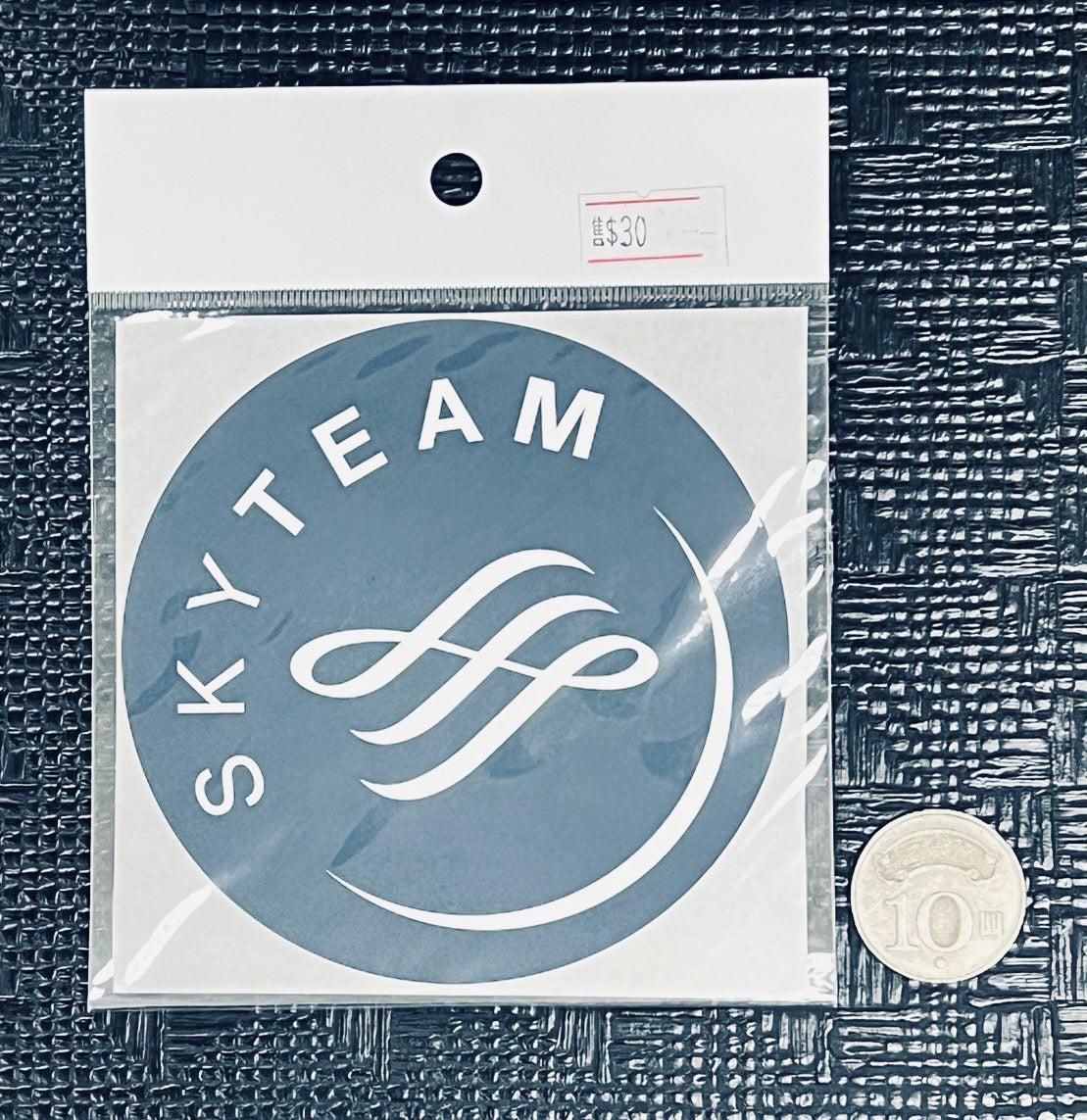 RBF現貨   SKYTEAM STICKER 貼紙 S30-ST *free shipping* 全球免運費