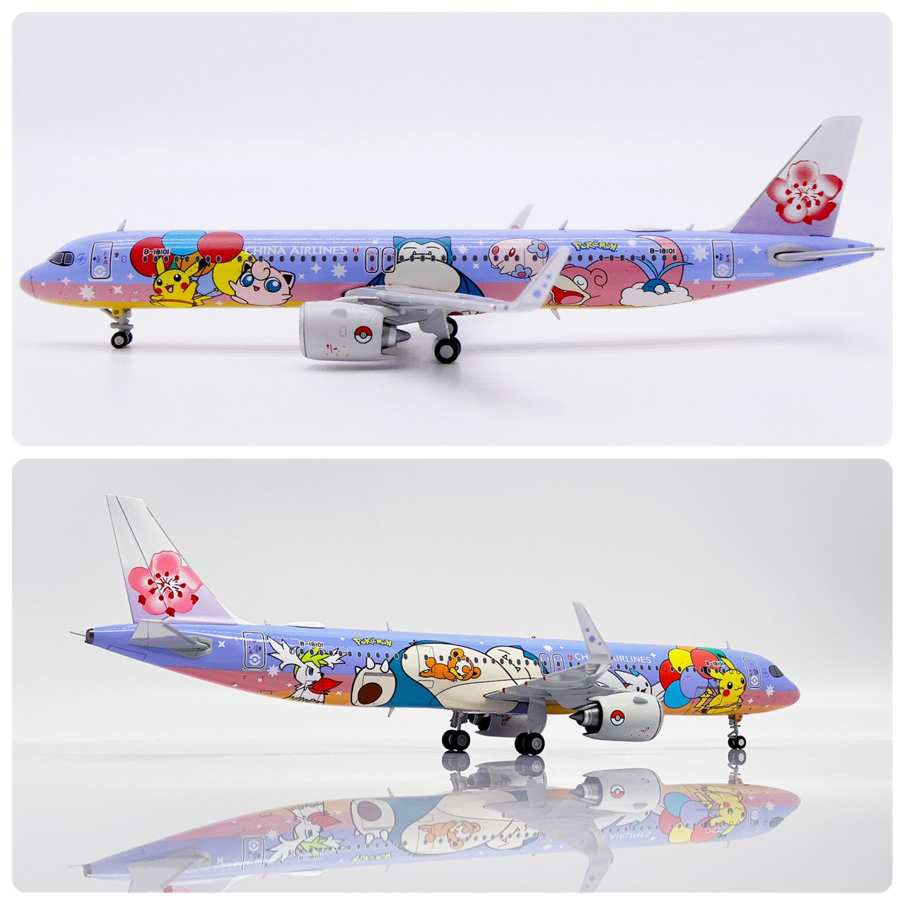 RBF現貨  1:400 CHINA AIRLINES A321NEO PIKACHU SA4013 *free shipping* 全球免運費