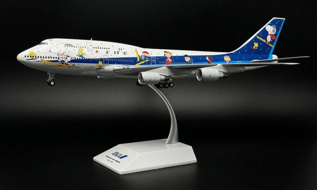 RBF現貨 JC 金屬 1:200 ANA 747-400D SNOOPY KJ-B744-085 *free shipping* 全球免運費