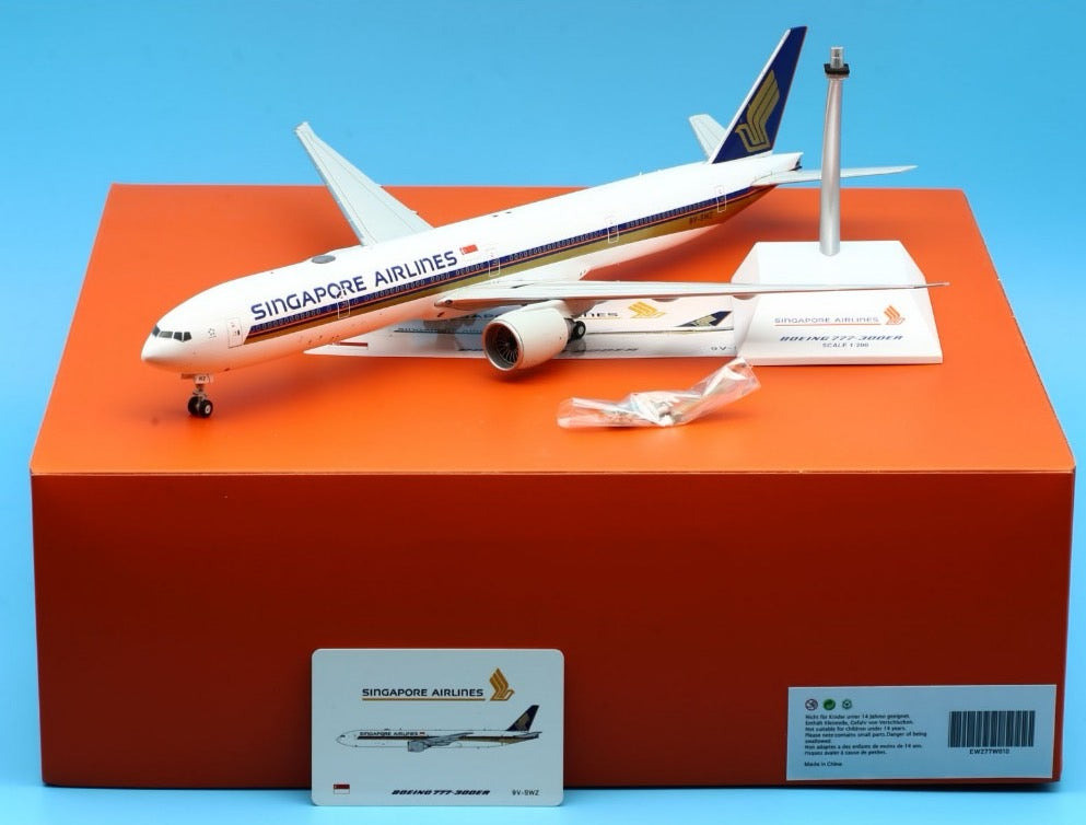 RBF現貨 JC 金屬 1:200 Singapore 777-300ER 9V-SWZ EW277W010 *free shipping* 全球免運費