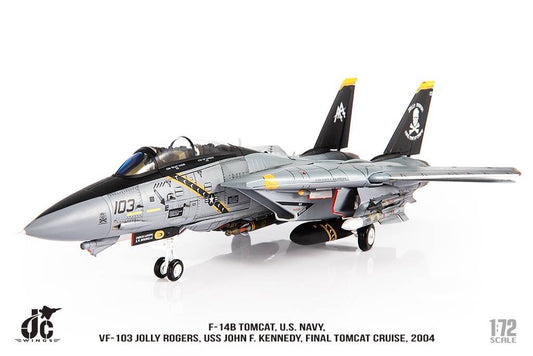 RBF現貨 JC 金屬 1:72 F-14B Jolly Rogers JCW-72-F14-016 *free shipping* 全球免運費