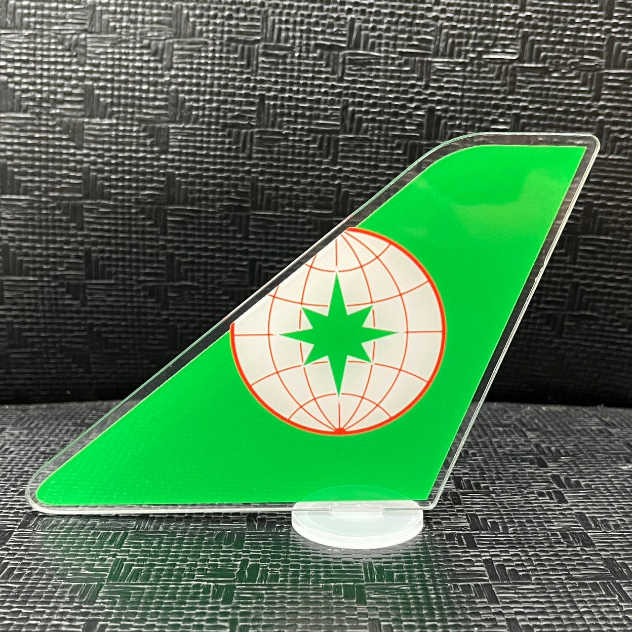 RBF絕版  EVA AIR plastic standee 12x16cm 塑膠立牌 A1216-T-BR *free shipping* 全球免運費