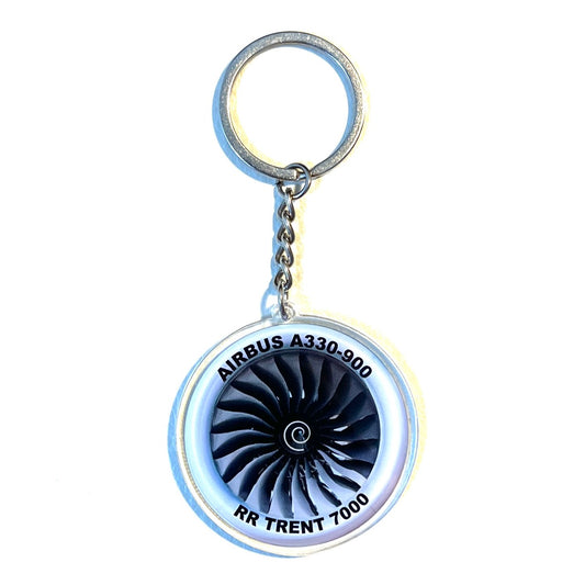 RBF現貨  A330-900 TRENT 7000 5CM KEY CHAIN 鑰匙 K-339TRENT7K *free shipping* 全球免運費