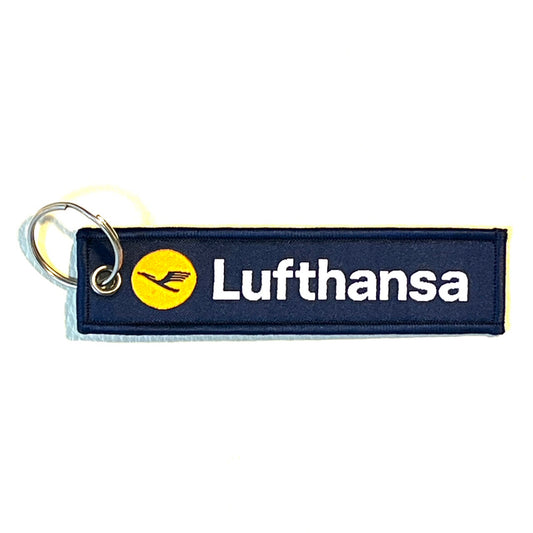 RBF現貨  Lufthansa keychain 20x5cm 鑰匙圈 K2005-LH *free shipping* 全球免運費