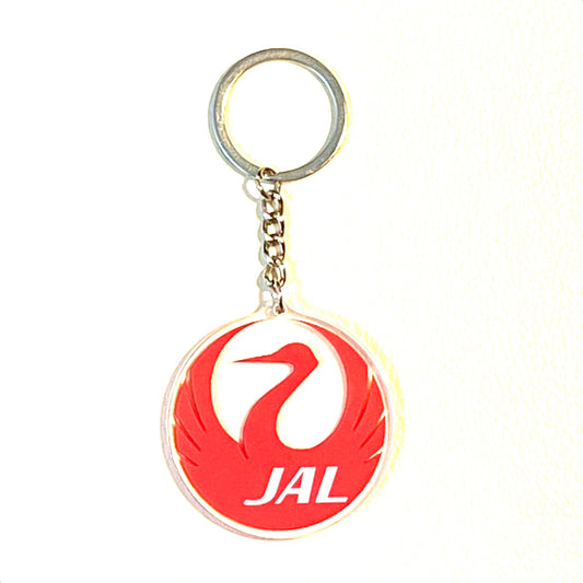 RBF絕版  JAL Plastic key chain 5cm 鑰匙圈 KR5-JAL *free shipping* 全球免運費