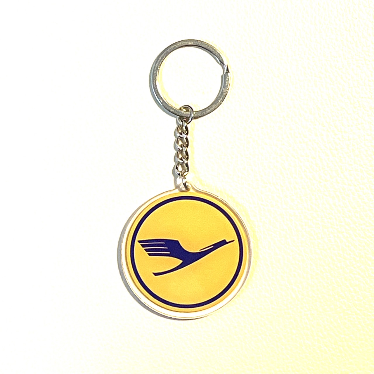 RBF絕版  LUFTHANSA Plastic key chain 5cm 鑰匙圈 KR5-LH *free shipping* 全球免運費