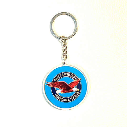 RBF絕版  PRATT & WHITNEY Plastic key chain 5c KR5-PW *free shipping* 全球免運費
