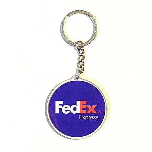RBF絕版  FEDEX Plastic key chain 5cm 鑰匙圈 KR5-FX *free shipping* 全球免運費