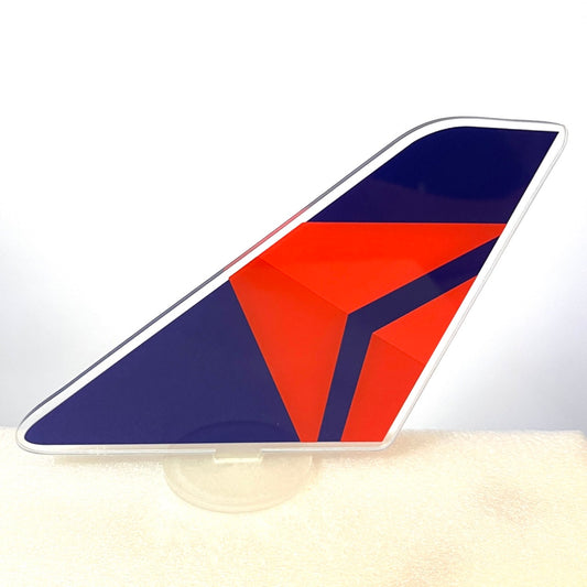 RBF絕版  Delta plastic tail 12x16cm 飛機尾翼 A1216-T-DL *free shipping* 全球免運費