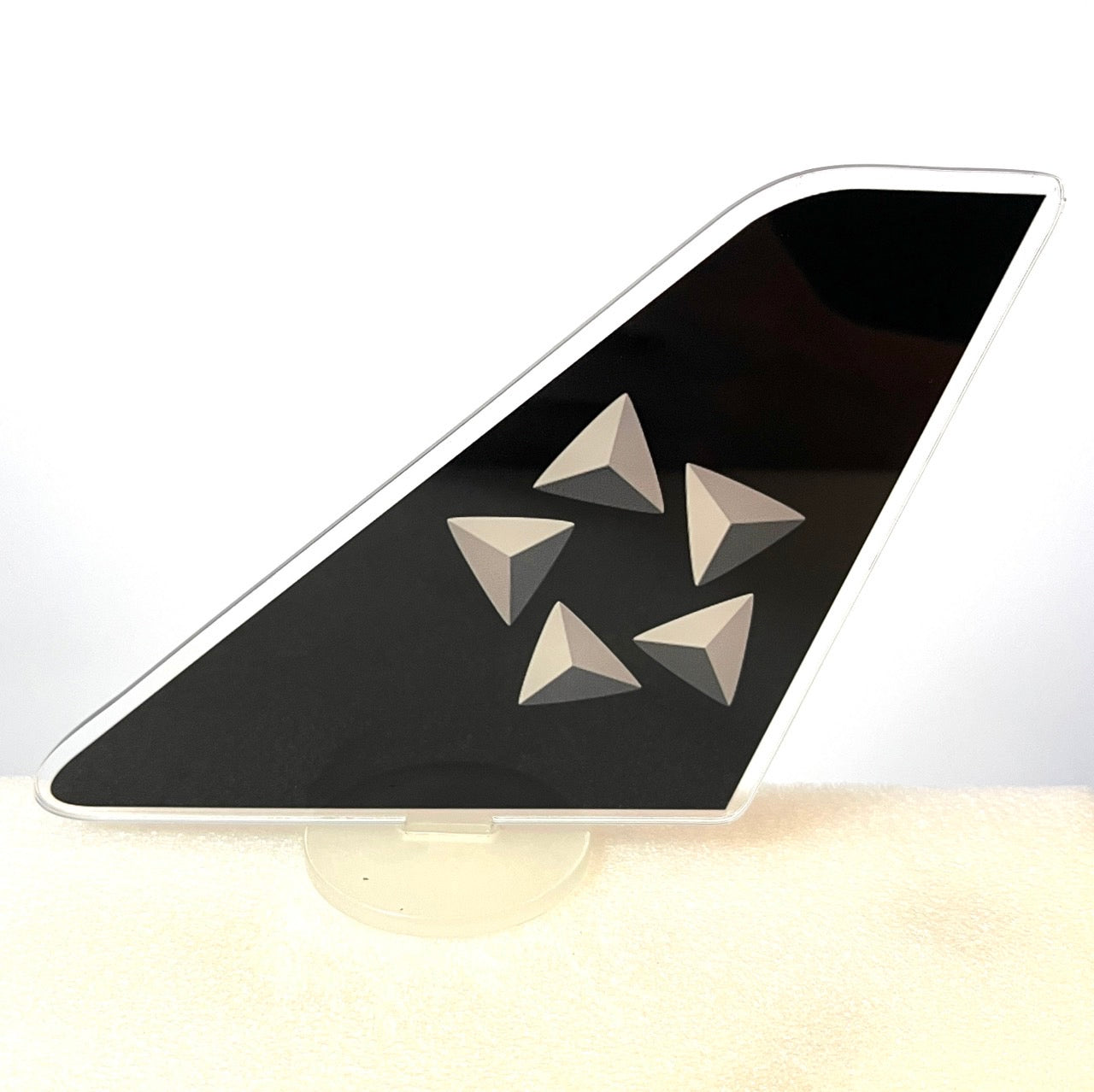 RBF絕版  Star Alliance plastic tail 12x16cm 飛 A1216-T-SA *free shipping* 全球免運費