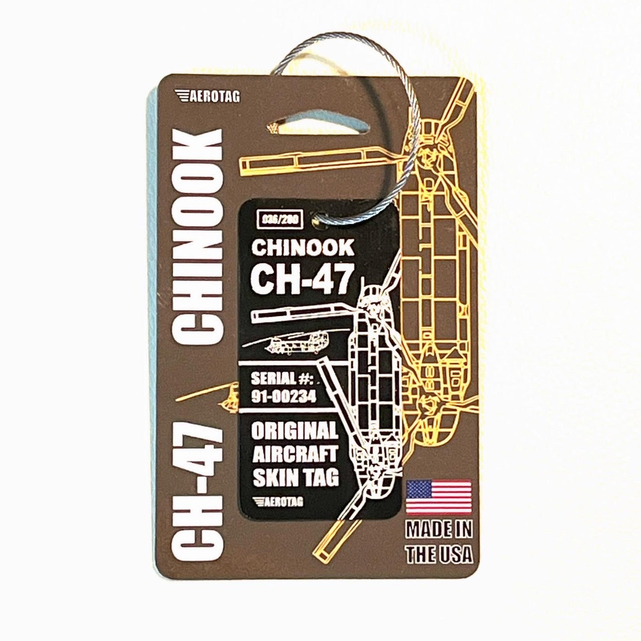 RBF現貨  CH-47 Chinook Fuselage tag 蒙皮 TAG-CH47-US *free shipping* 全球免運費