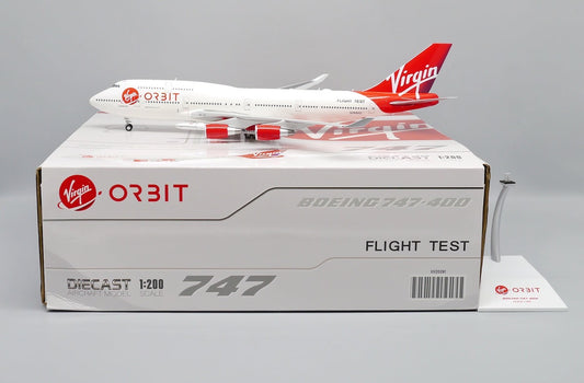 RBF現貨 JC 金屬 1/200 Virgin Orbit 747-400 Flight Te XX20281 *free shipping* 全球免運費