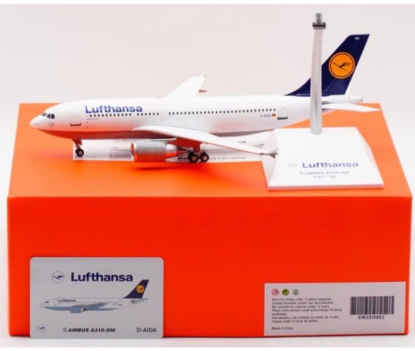 RBF現貨 JC 金屬 1:200 LUFTHANSA A310-300 D-AIDA 10 3 EW2313003 *free shipping* 全球免運費