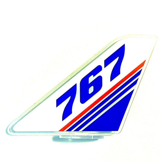 RBF絕版  767 Plastic tail 12x16cm 飛機尾翼 A1216-T-767 *free shipping* 全球免運費