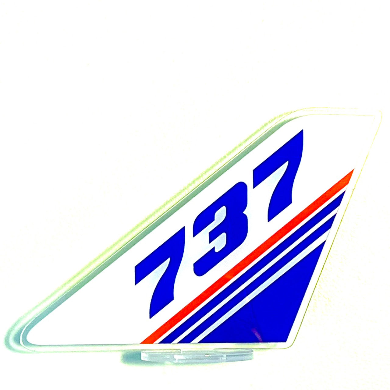 RBF絕版  737 Plastic tail 12x16cm 飛機尾翼 A1216-T-737 *free shipping* 全球免運費
