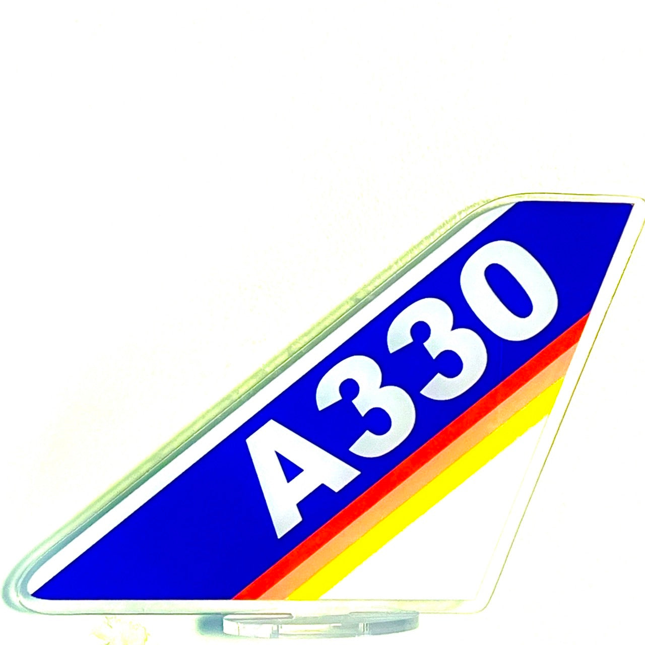 RBF絕版  A330 Plastic tail 12x16cm 飛機尾翼 A1216-T-A330 *free shipping* 全球免運費